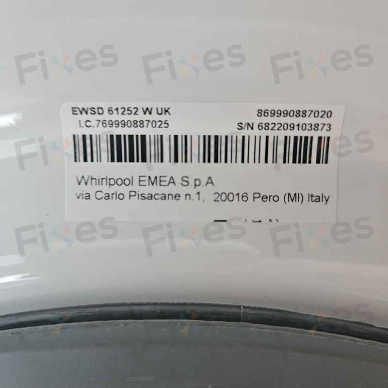 更換新門鎖掣後，這部Indesit EWSD系列洗衣機F06故障一去不返🚀