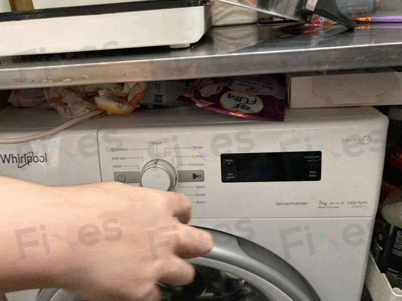出現故障碼F06,門鎖問題😵Whirlpool惠而浦前置式洗衣機 CFCR70111