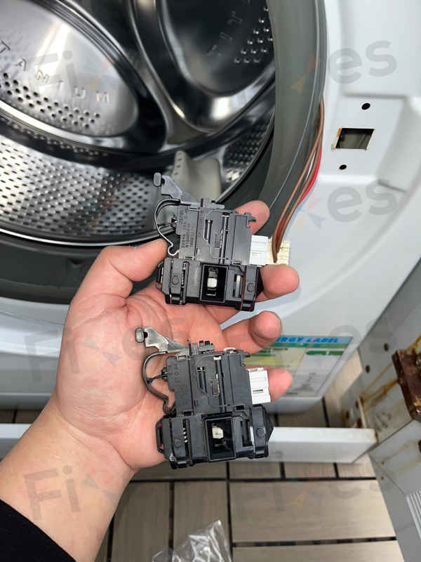 出現故障碼F06，更換門鎖掣解決😵Whirlpool惠而浦前置式洗衣機 CFCR70111