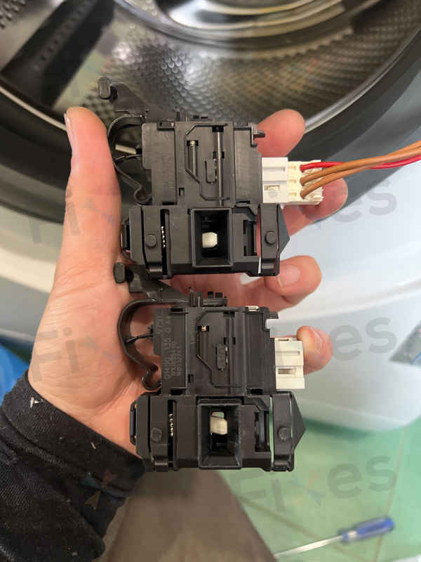 出現故障碼F06，更換門鎖掣🔒Whirlpool惠而浦前置式洗衣機 FFCR70120