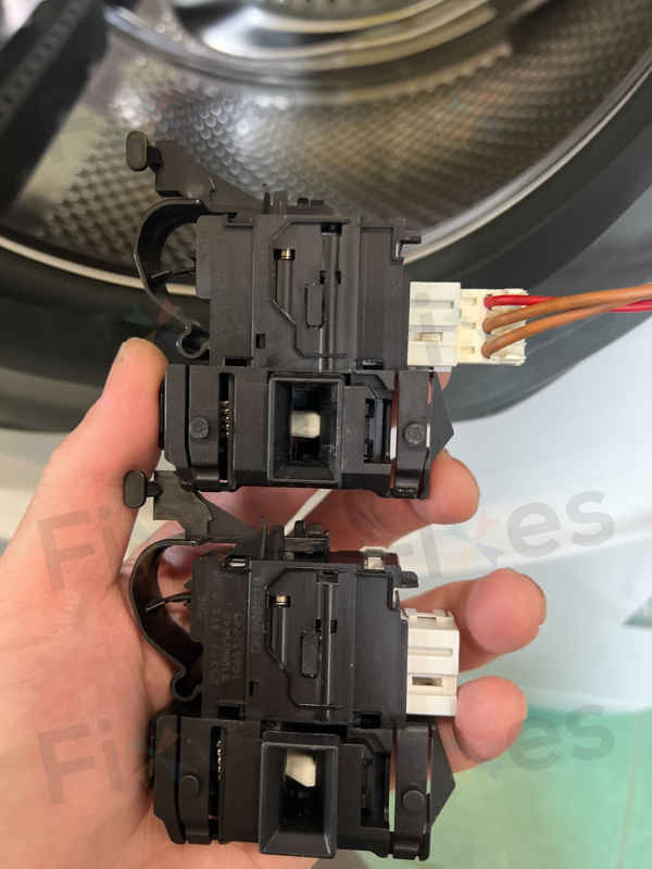 出現故障碼F06，更換門鎖掣🔒Whirlpool惠而浦前置式洗衣機 FFCR70120