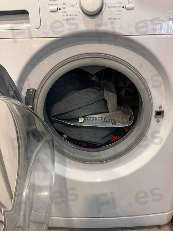 出現故障碼F06，異常震動🔩Whirlpool惠而浦前置式洗衣機 AWC7100N