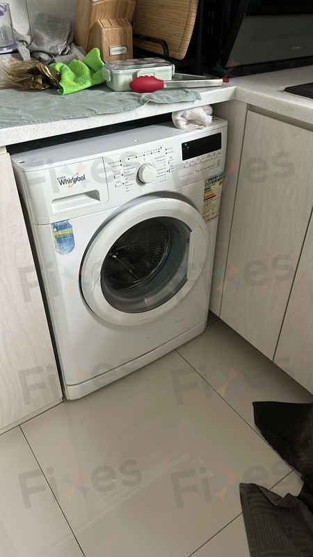 出現故障碼F06🔧Whirlpool惠而浦前置式洗衣機 AWC7100D