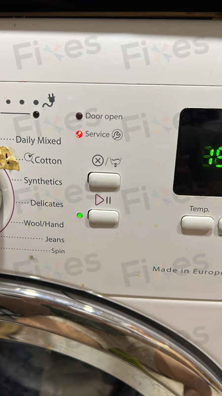 出現故障碼F06🚨Whirlpool惠而浦前置式洗衣機 AWC8120D