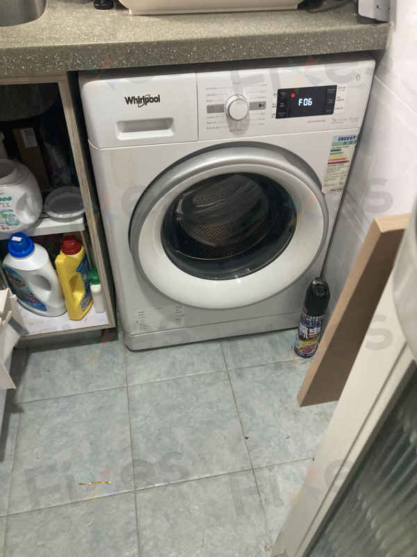 出現故障碼F06🛠️Whirlpool惠而浦前置式洗衣機 FFCR70120