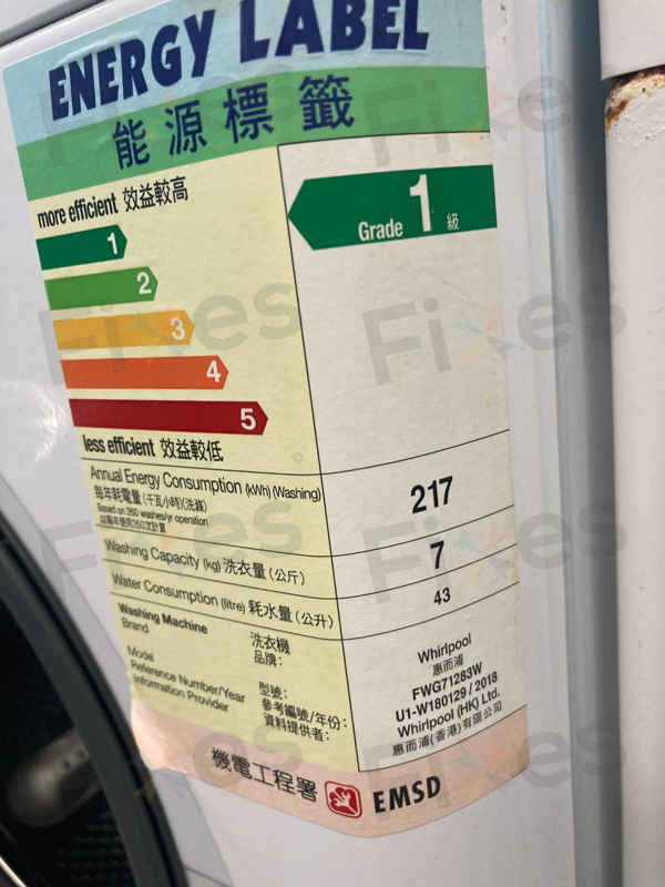 這部惠而浦FWG系列洗衣機F06故障碼背後：濕氣如何悄悄摧毀門鎖機制 🕵️