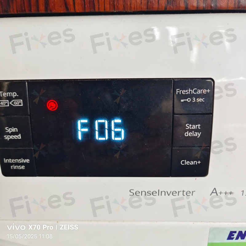 這部惠而浦FWG系列洗衣機F06故障碼連連出現🧩更換門鎖掣快速解決