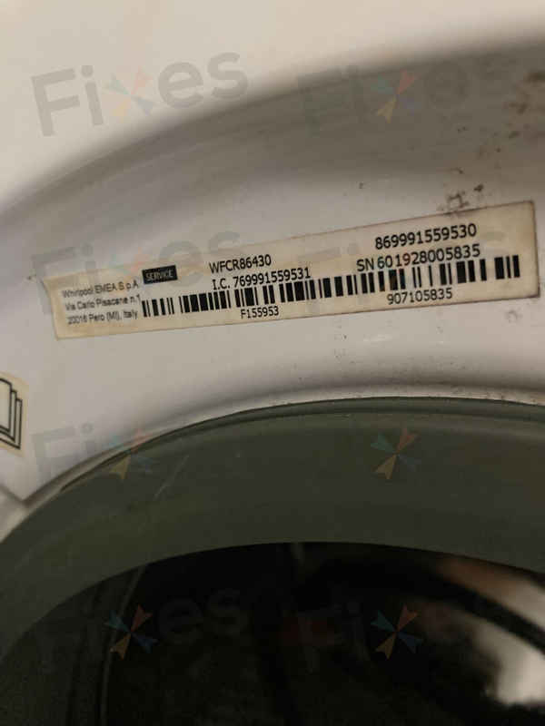 這部惠而浦WFCR系列洗衣機突顯F06故障：客戶省心免拆廚房裝修 💡