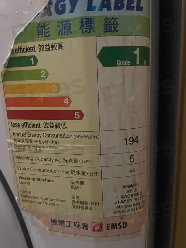 師傅3步拆卸電子板，這部Whirlpool AWC系列洗衣機F14重啟如新🧩