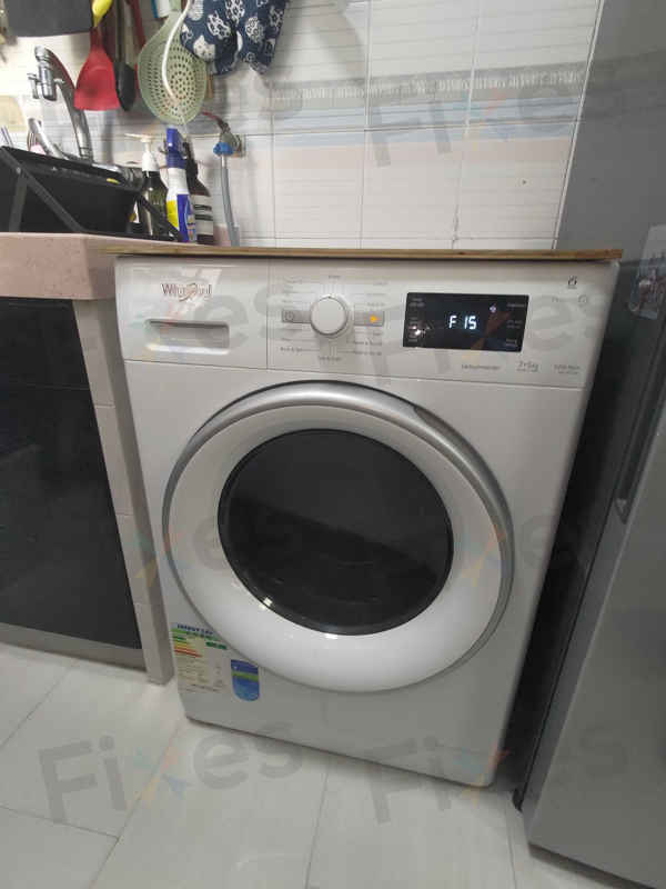 惠而浦WFCR系列洗衣機F15故障碼背後:焗乾發熱線漏電的完整更換實錄 🔧