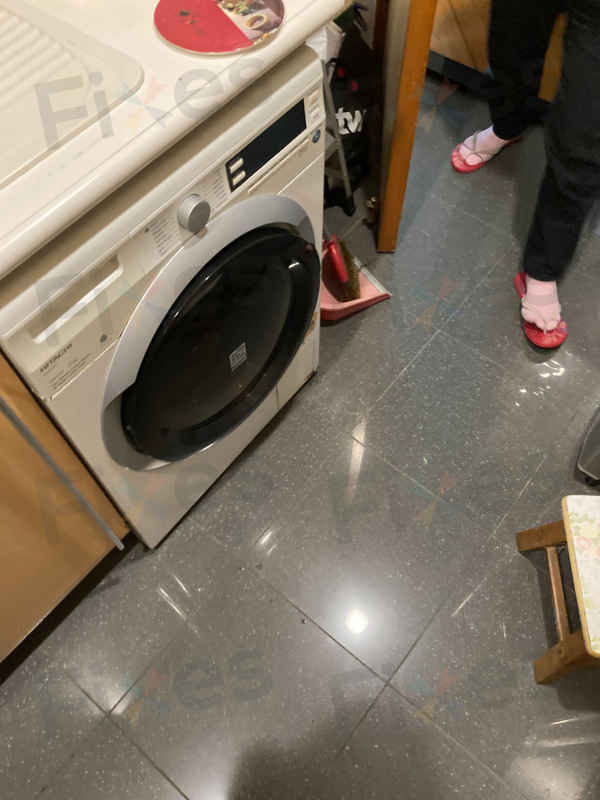 高頻高轉速使用,這部Hitachi BDW系列洗衣機F25故障碳刷磨損警鐘 📣