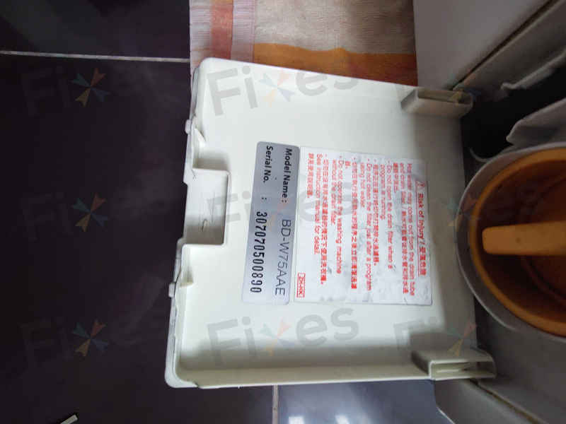 碳刷磨耗是主因？這部Hitachi BDW系列洗衣機F25故障碼排查實例🌀