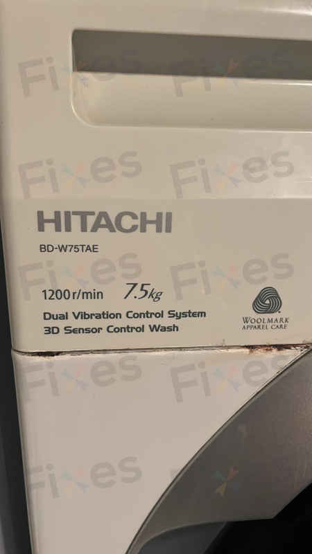 出現故障碼F25,轉動問題🔧Hitachi日立前置式洗衣機 BDW75TAE