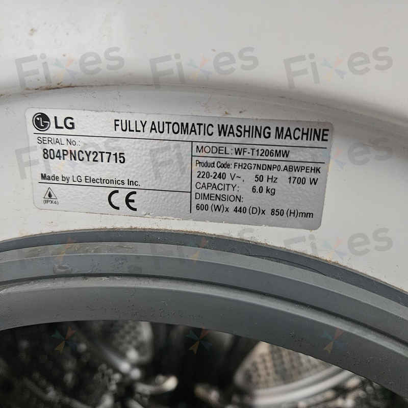 這部LG WFT系列洗衣機FE故障引發不停進水？替換入水掣分享 🌊