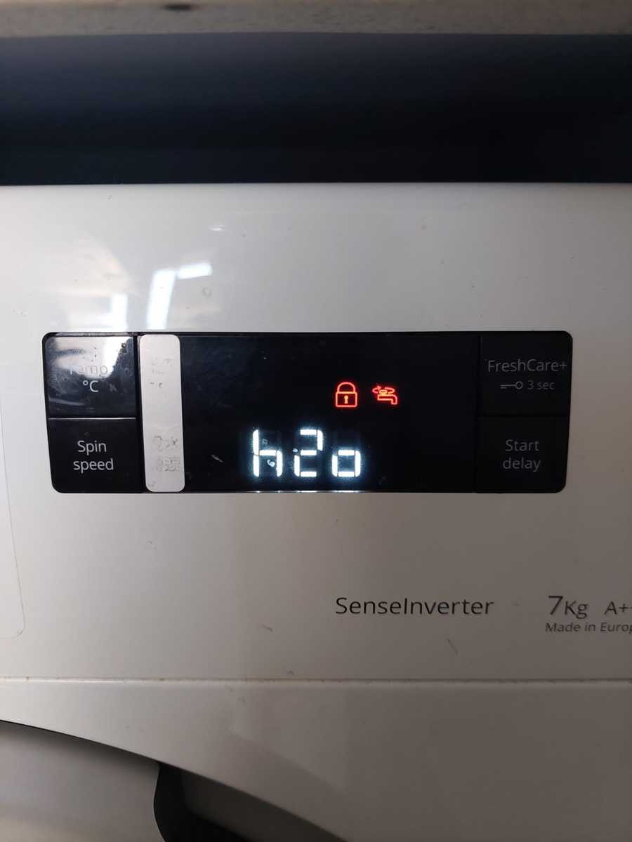 出現故障碼h2o💦Whirlpool惠而浦前置式洗衣機 CFCR70111