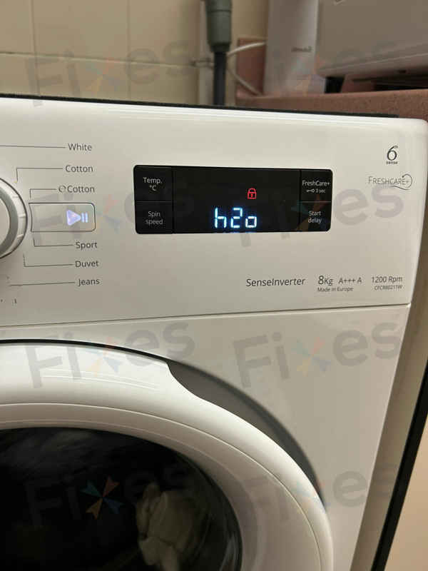 這部Whirlpool CFCR系列洗衣機h2o錯誤碼現場檢測,揭示入水掣這個關鍵部件🕵️