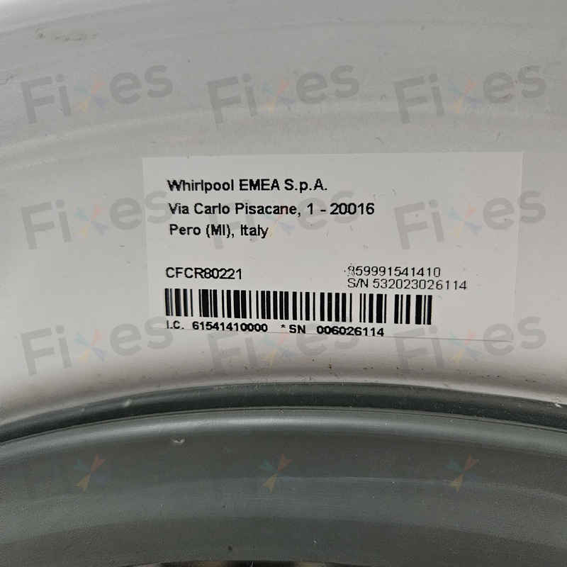水龍頭開最大卻水流細如線?這部惠而浦CFCR系列洗衣機h2o故障究因 🔍