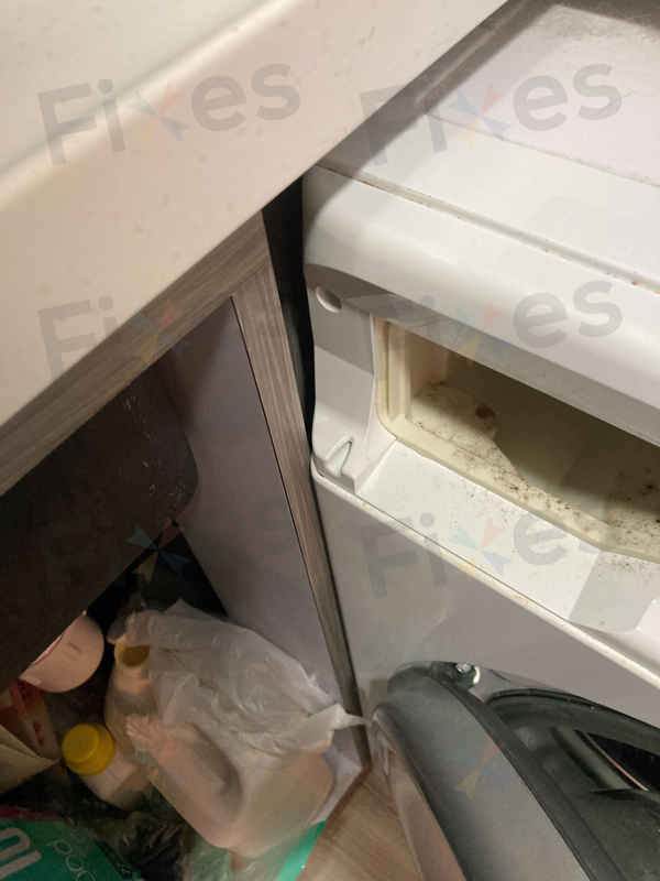 惠而浦洗衣機h2o故障碼求助，客戶意外發現裝修設計大疏忽 😱