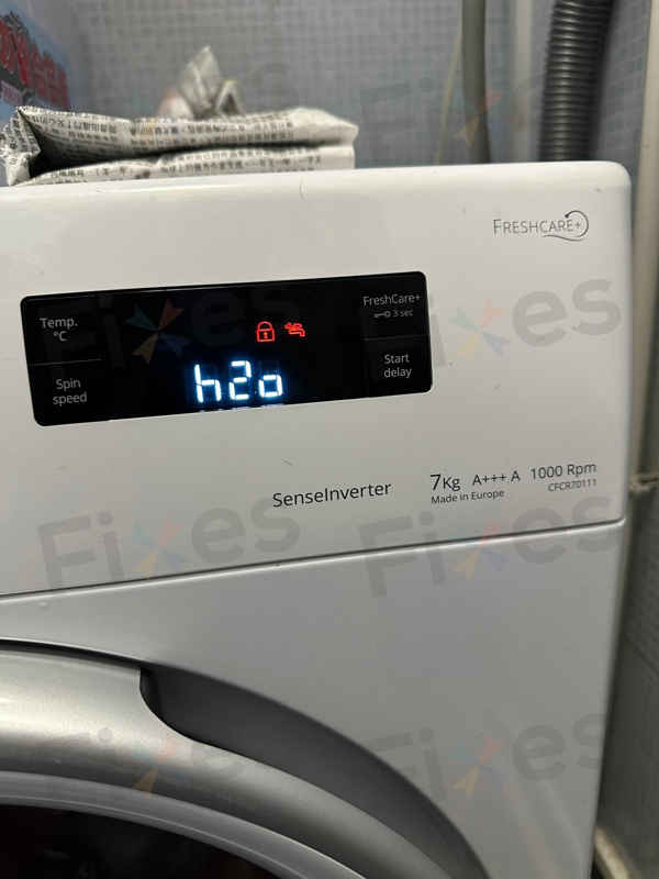 這部惠而浦CFCR系列洗衣機h2o故障碼:三小時才洗完一機衣服的真相 ⏰