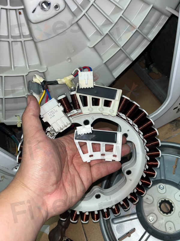 出現故障碼LE，無法運轉🔧LG前置式洗衣機 WFN1006MW