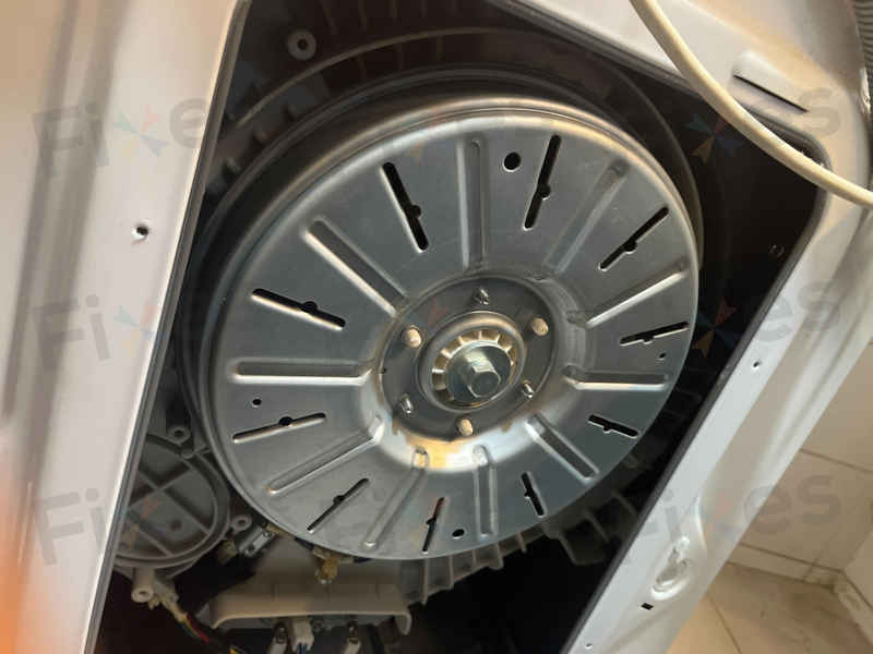 十年機齡仍穩！這部LG WFN系列洗衣機LE故障碼更換轉速傳感器後歸於寧靜✨