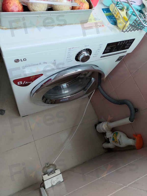 出現故障碼LE🔧LG二合一洗衣乾衣機 WFCN1408MW