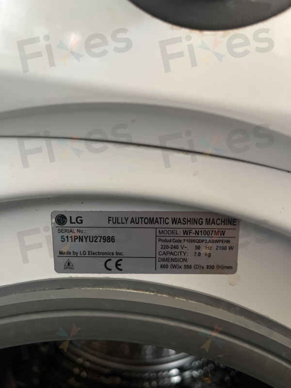 十年老機遇上LE故障碼，這部LG WF系列洗衣機最終換上新轉速傳感器 ⚙️