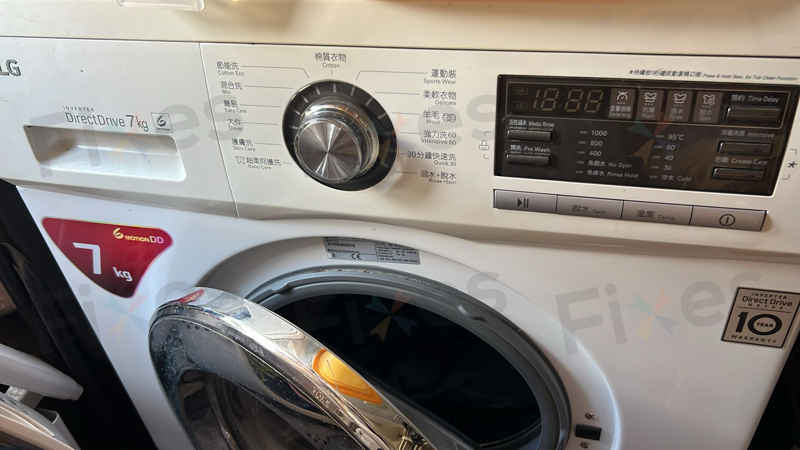 LE故障碼讓LG洗衣機罷工?看客戶如何化解這場噩夢 😱