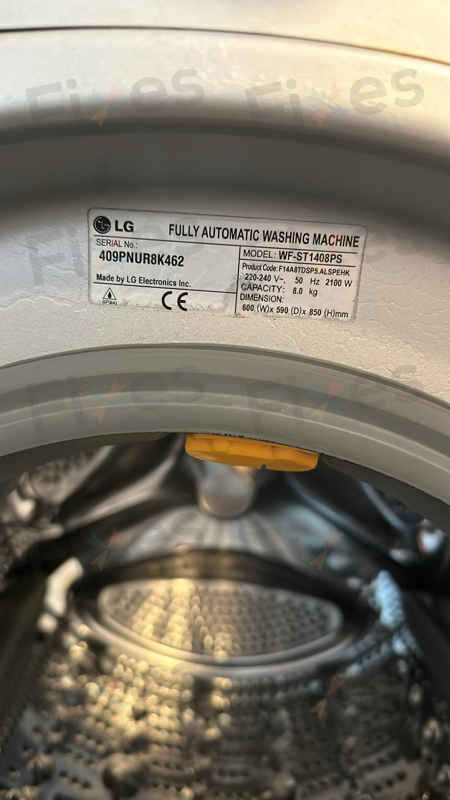 出現故障碼LE🚨LG前置式洗衣機 WFST1408PS