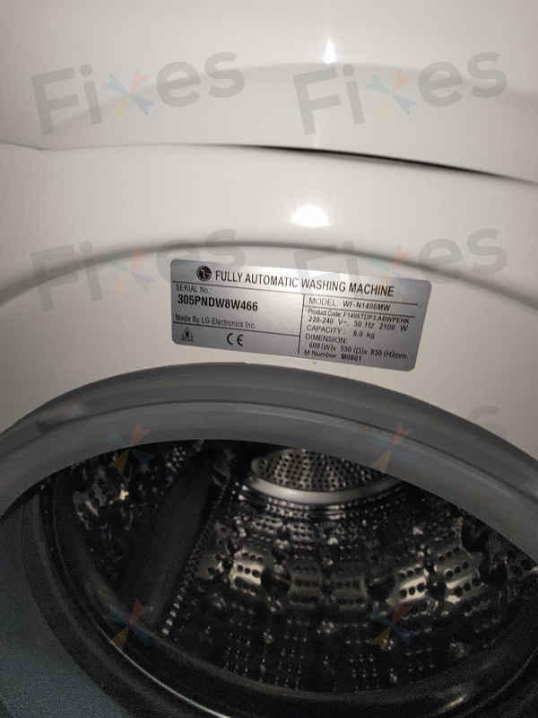 這部LG WFN系列洗衣機LE故障碼停機，背後的小習慣竟引發滲水煩惱🌀