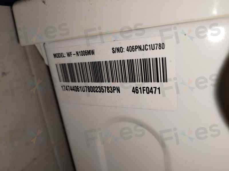 出現故障碼LE，不排水⚠️LG前置式洗衣機 WFN1006MW