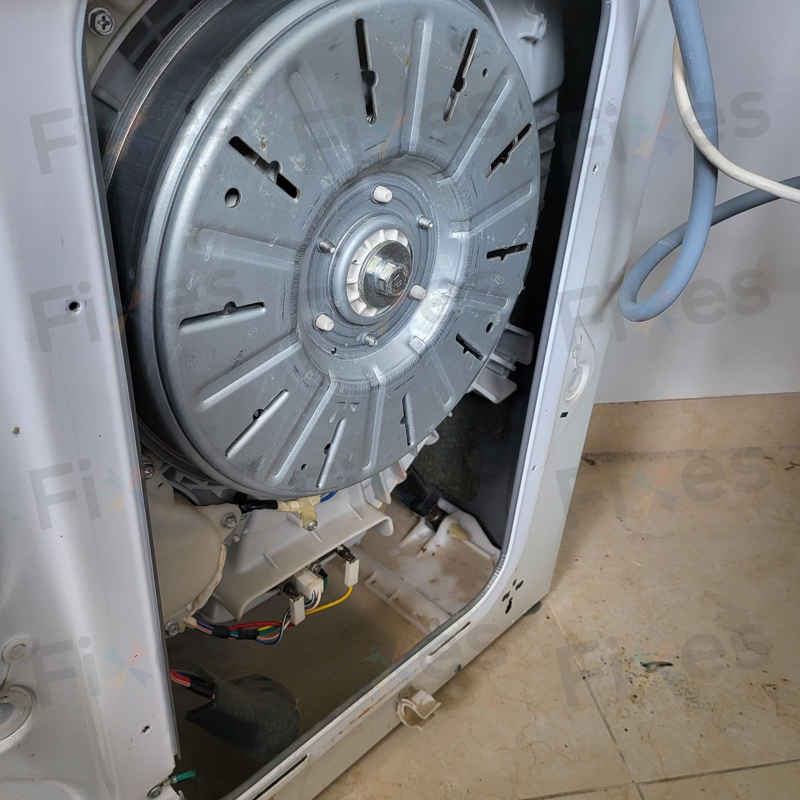 出現故障碼LE，不能轉動🛠️LG前置式洗衣機 WFCN1408MW