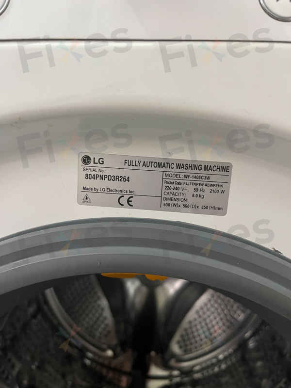 出現故障碼OE💡LG前置式洗衣機 WF1408C3W