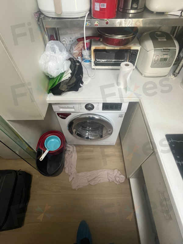 將軍澳客戶這部LG WFCT系列前置式洗衣機故障碼0E：貓毛隱憂與日常保養秘訣🐾