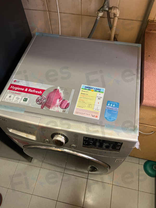出現故障碼OE，不排水😵LG前置式洗衣機 WFST1408PS/01