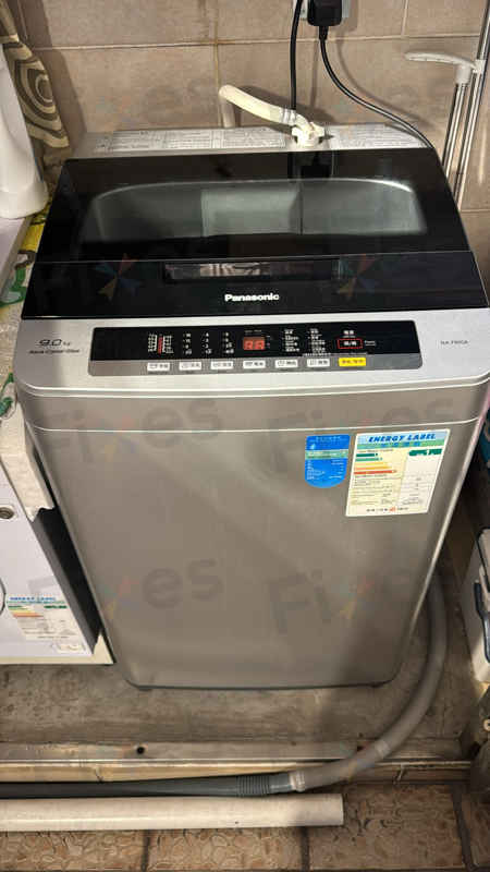 這部Panasonic NAF系列洗衣機為何關門後仍卡U12？探究斷裂門掣原因🔍
