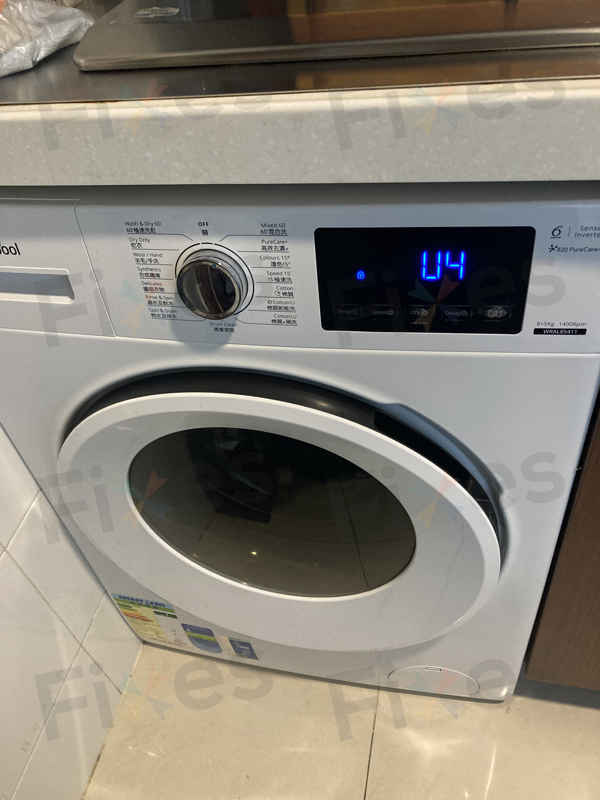 出現故障碼U4🔍Whirlpool惠而浦二合一洗衣乾衣機 WRAL85411
