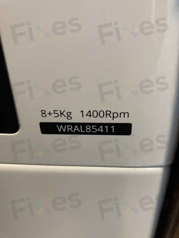 出現故障碼U4🔍Whirlpool惠而浦二合一洗衣乾衣機 WRAL85411