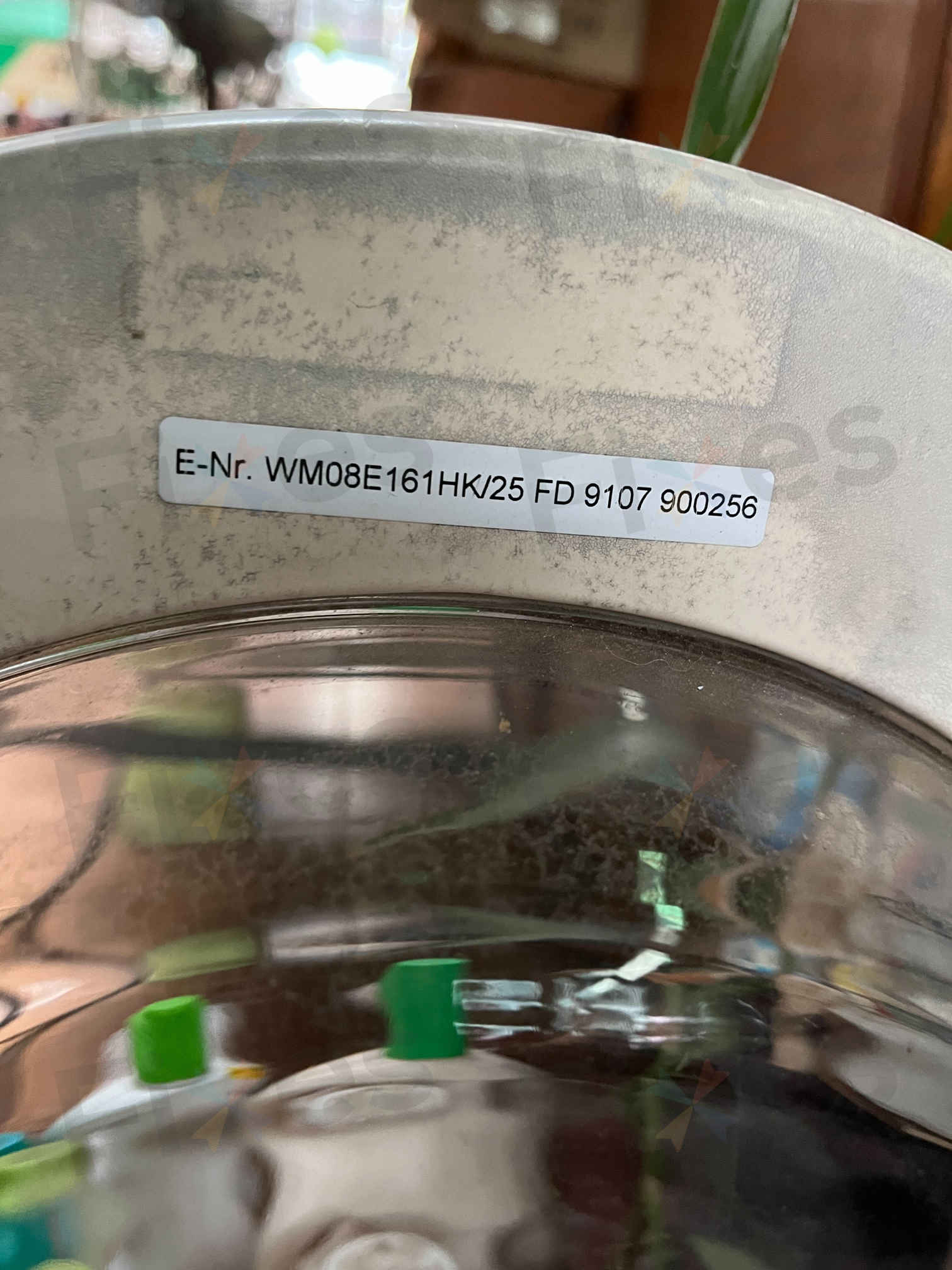 不停閃動代表故障碼E21的三個轉速燈🚦Siemens西門子洗衣機 WM08E161HK