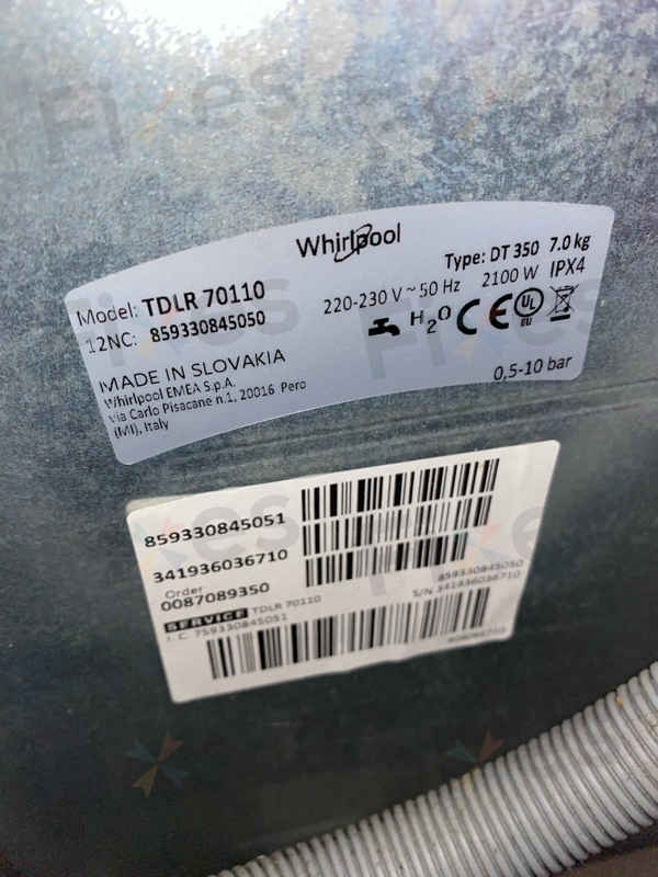 燈號異常，著了Clean Pump燈號🔧Whirlpool惠而浦上置式洗衣機 TDLR70110