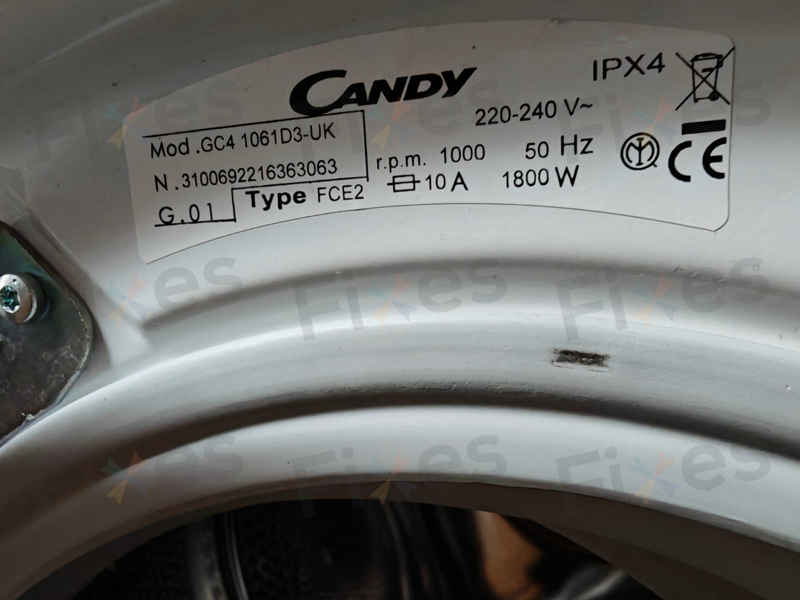 燈號異常閃爍🔧Candy金鼎牌前置式洗衣機 GC41061D3UK