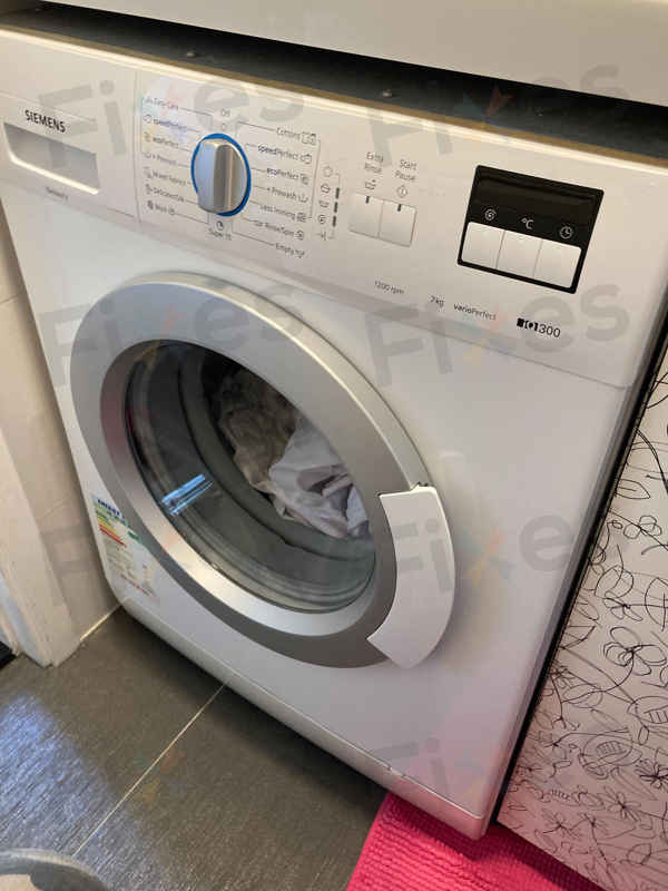 出現故障碼E02🔍Siemens西門子前置式洗衣機 WM12E260HK/A7