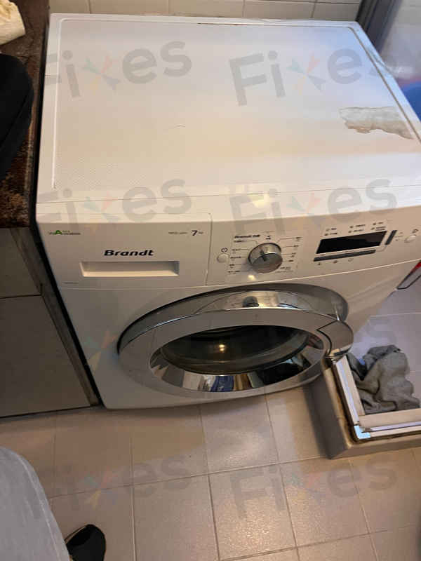摩打問題,出現故障碼E60🛠️Brandt白朗牌前置式洗衣機 BWF5714A