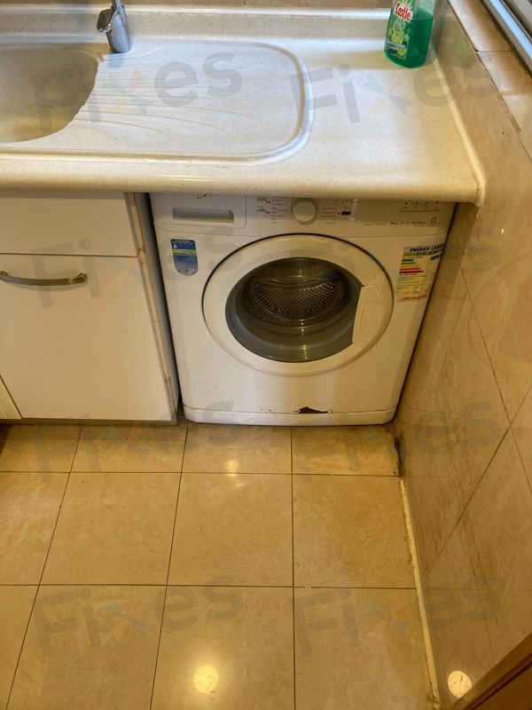 開始按鈕凹陷👊Whirlpool惠而浦前置式洗衣機 AWC6090S