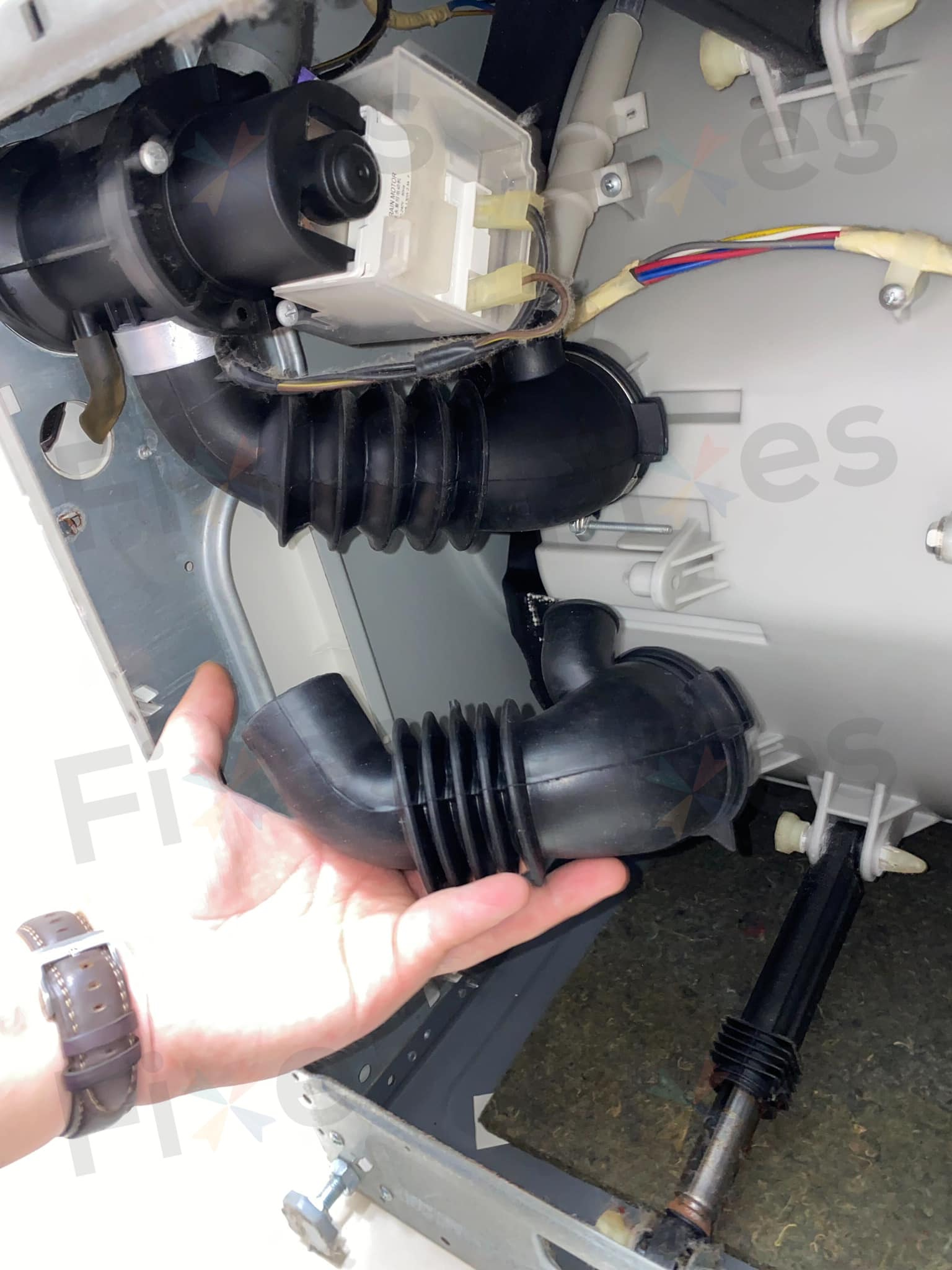 更換缸底喉💧LG前置式洗衣機 WF1006MW