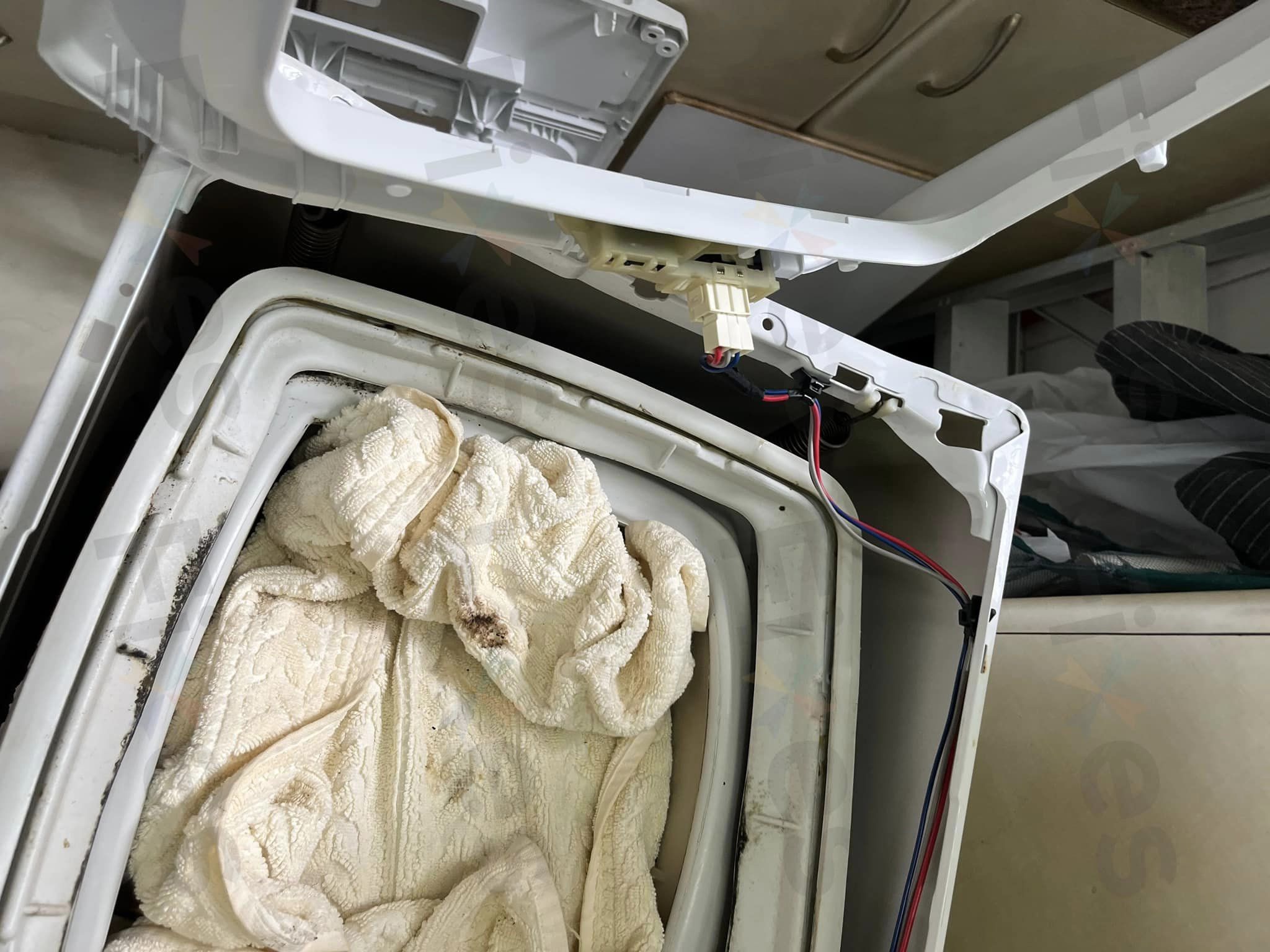更換全組機頂外框🛠️Candy金鼎牌洗衣機 CVFTGP384TMHUK