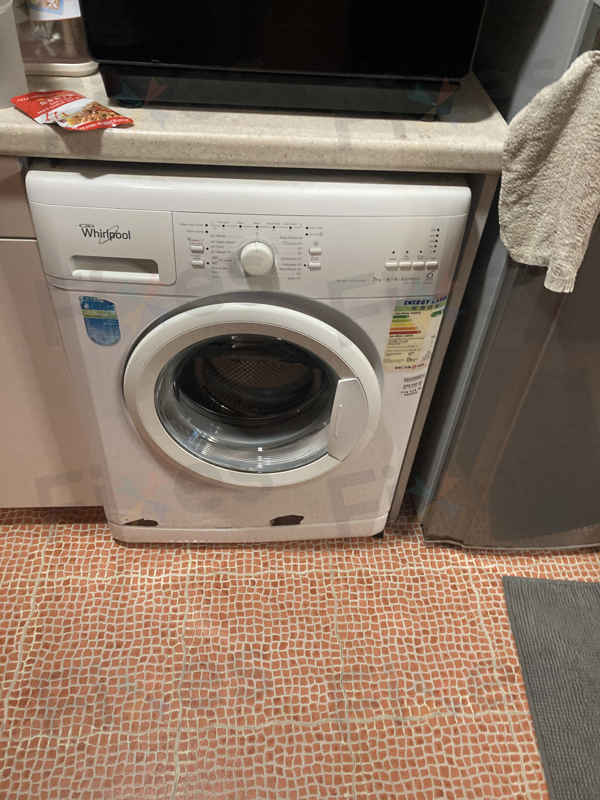 面板著Service燈，代表故障碼F06的燈號🛠️Whirlpool惠而浦前置式洗衣機 AWC7085A