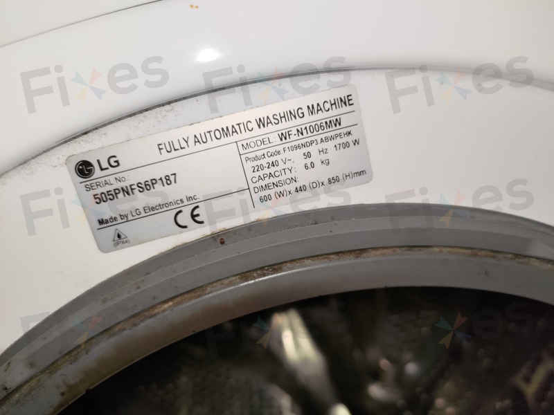 出現故障碼LE🛠LG前置式洗衣機 WFN1006MW