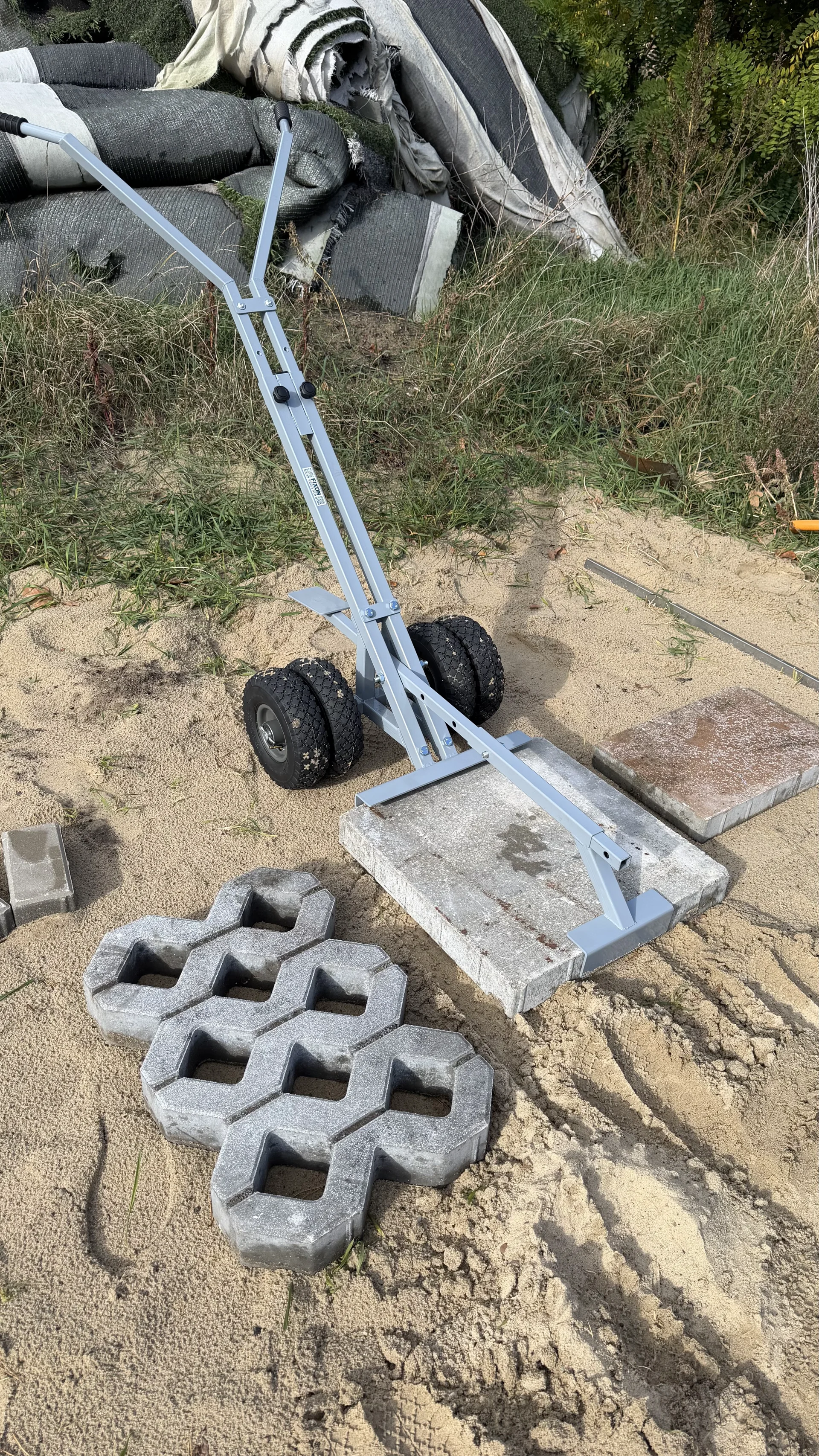 ROLLIFT VARIO — plaatide transpordikäru 30 kuni 100 cm 7