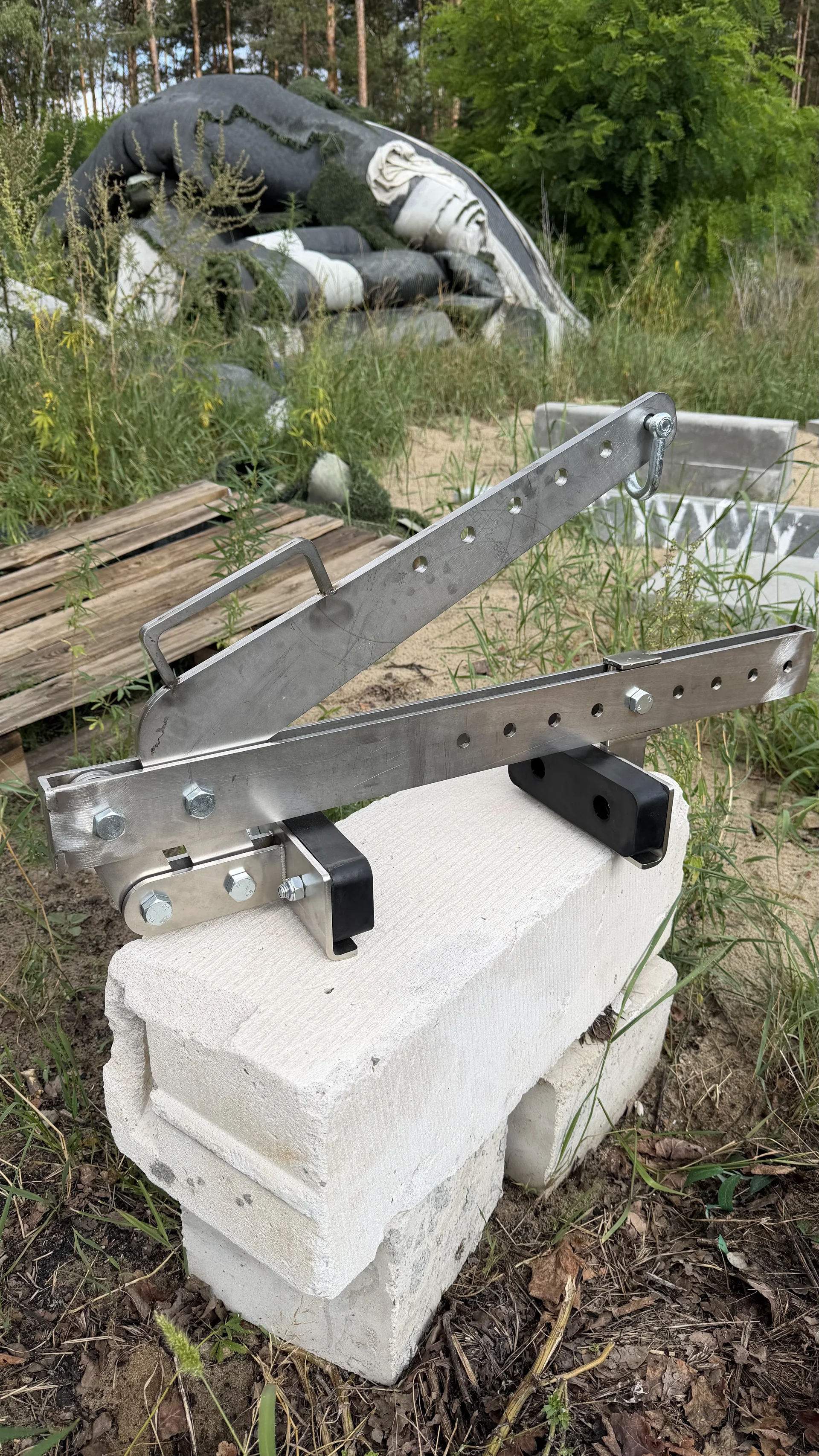 BLOCKLIFT 300 Professionell grip för tunga block • Lyftkapacitet upp till 180kg • 100% Rostfritt stål 5